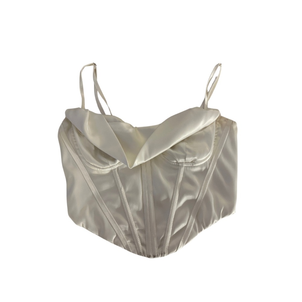 White corset top size medium